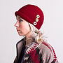 Knitted Cloche Hat, thumbnail 1 of 4
