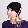 Knitted Cloche Hat, thumbnail 6 of 6