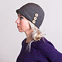 Knitted Cloche Hat, thumbnail 2 of 6