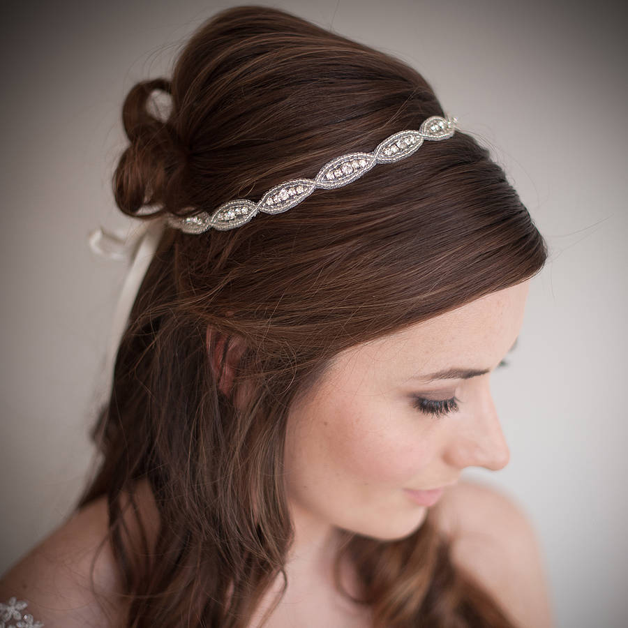 Sienna Vintage Style Bridal Headband By Chez Bec ...