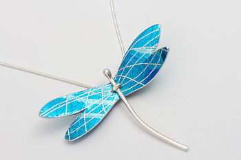 Heligan Dragonfly Pendant, 3 of 6