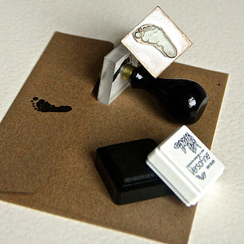 Personalised Miniature Footprint Stamp, 9 of 12