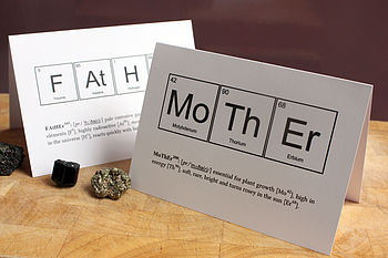 Father Or Mother Humourous Science Card, 5 of 5