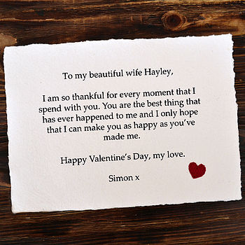 Personalised Message Valentines Gift, 11 of 12