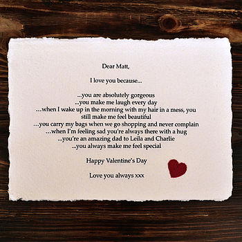 'Reasons I Love You…' Personalised Valentines Gift, 11 of 12