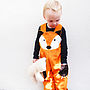 Wild Things Fox Dungaree Outfit, thumbnail 6 of 7