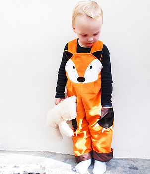 Wild Things Fox Dungaree Outfit, 6 of 7