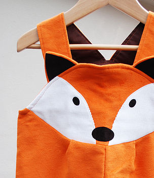 Wild Things Fox Dungaree Outfit, 5 of 7