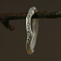Silver And Diamond Eternity Ring, thumbnail 3 of 4