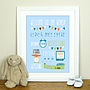 Baby Birth Print Personalised Made In The UK, thumbnail 3 of 4