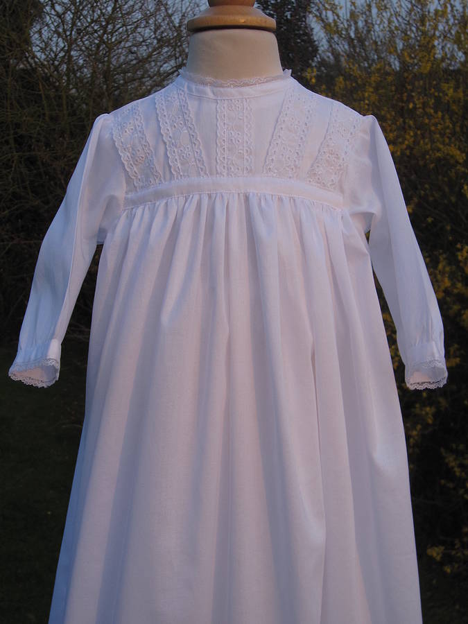 Christening Gown 'Ruth' By Little Doves