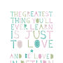 'To Love And Be Loved In Return' Personalised Print, thumbnail 9 of 10
