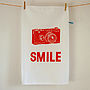 Smile For The Camera Tea Towel, thumbnail 2 of 5