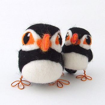 Needle Felted Puffin, 5 of 11