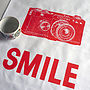 Smile For The Camera Tea Towel, thumbnail 1 of 5