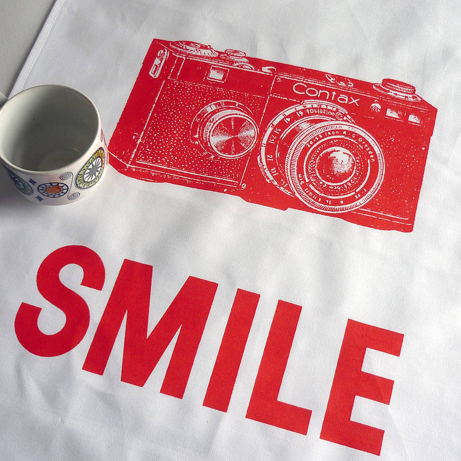 Smile For The Camera Tea Towel, 1 of 5