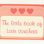 Love Voucher Token Book, thumbnail 2 of 4