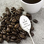 Personalised Silver Plated Coffee Spoon, thumbnail 3 of 4