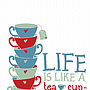 Personalised 'Life Is Like A Tea Cup' Print, thumbnail 10 of 12