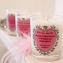 Hen Party Favour Personalised Candle, thumbnail 3 of 4
