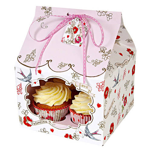 valentine cupcake gift box large by red berry apple ...