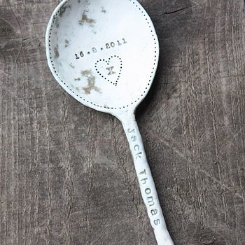 Personalised Ceramic Baby Spoon, 2 of 7