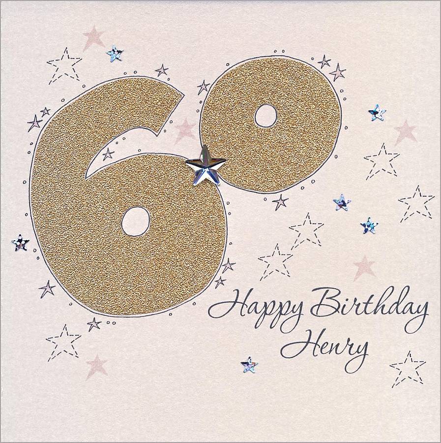 Personalised Sparkling Age Card By Eggbert & Daisy | notonthehighstreet.com