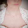 Isabella Pearl And Crystal Necklace, thumbnail 1 of 3