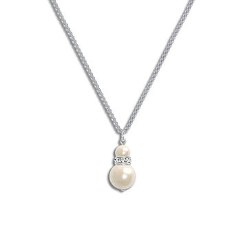 Divine Pearl Pendant Necklace, 2 of 4