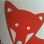 Personalised New Baby 'Retro Fox' Print, thumbnail 5 of 6