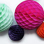 Tissue Paper Honeycomb Ball Party Decoration, thumbnail 7 of 12