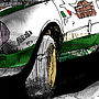 Lancia Stratos Rally Car Illustration, thumbnail 4 of 4
