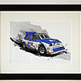 Metro 6R4 Rally Car Illustration, thumbnail 2 of 3