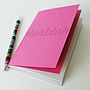 'Blah Blah' Personalised Notebook, thumbnail 3 of 6