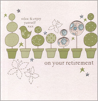 Handmade Retirement Card By Eggbert & Daisy | notonthehighstreet.com