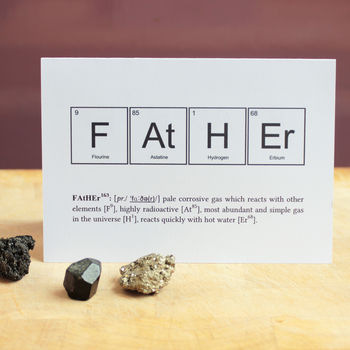 Father Or Mother Humourous Science Card, 3 of 5