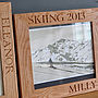 Personalised Solid Oak Frames, thumbnail 2 of 4