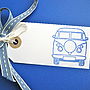 Set Of Five Campervan Gift Tags, thumbnail 1 of 5