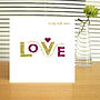 Personalised Valentine's Love Card, thumbnail 1 of 2