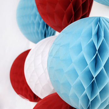 Giant Tissue Paper Ball Decoration, 8 of 12