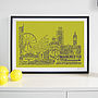 Manchester Skyline Typography Print, thumbnail 4 of 8