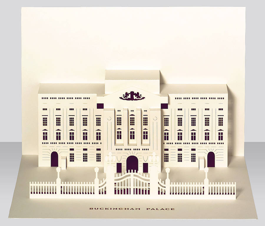 Buckingham Palace Pop Up Card, 1 of 3