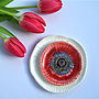 Poppy Inspired Ceramic Stacking Bowls, thumbnail 6 of 9