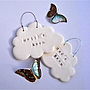 Porcelain Cloud Personalised Name Plaque, thumbnail 1 of 10