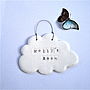 Porcelain Cloud Personalised Name Plaque, thumbnail 3 of 10