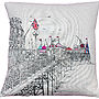 The Pier Printed Stitch Cushion Cover, thumbnail 2 of 4