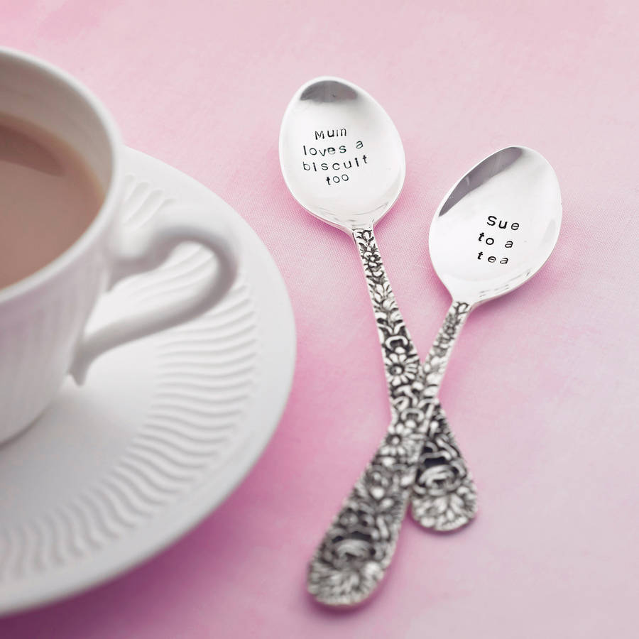 Personalised Silver Plated Tea Spoon, 1 of 10