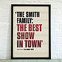 Personalised Theatre Review Poster, thumbnail 2 of 10