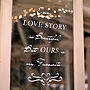 'Love Story' Wall And Window Sticker, thumbnail 1 of 3