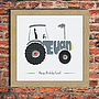 Personalised Tractor Picture, thumbnail 4 of 5